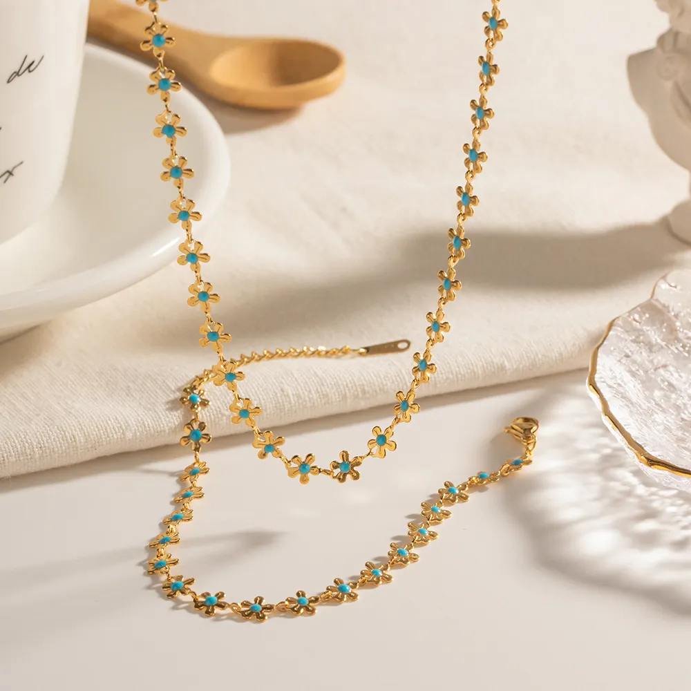 Collier blue lagoon