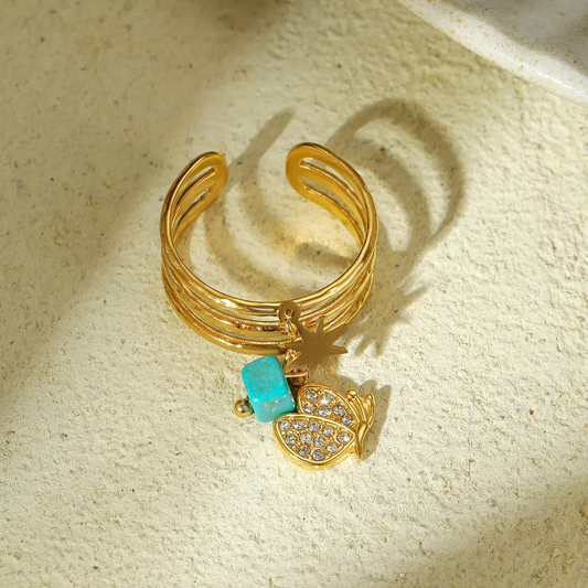 Bague Blue butterfly